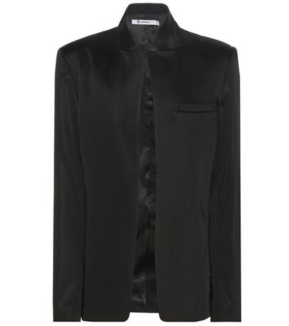 T By Alexander Wang Satin Blazer