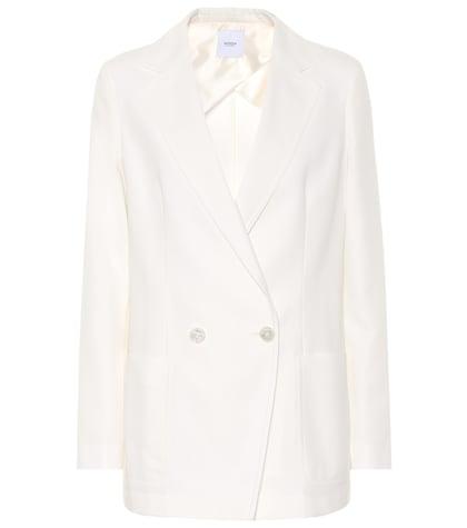Agnona Cotton Double-breasted Blazer