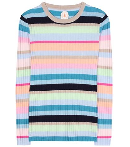 See By Chlo Striped Cashmere Sweater