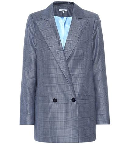 Ganni Silk And Wool Blazer