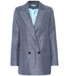 Ganni Silk And Wool Blazer