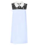 Miu Miu Lace-panelled Mini Dress