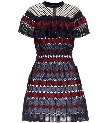 Self-portrait Lace Hudson Mini Dress