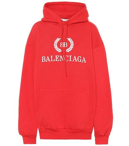 Balenciaga Bb Cotton Hoodie