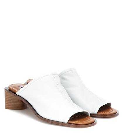 Coach Leather Sandals