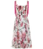 Dolce & Gabbana Floral Silk Chiffon Dress