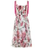 Dolce & Gabbana Floral Silk Chiffon Dress