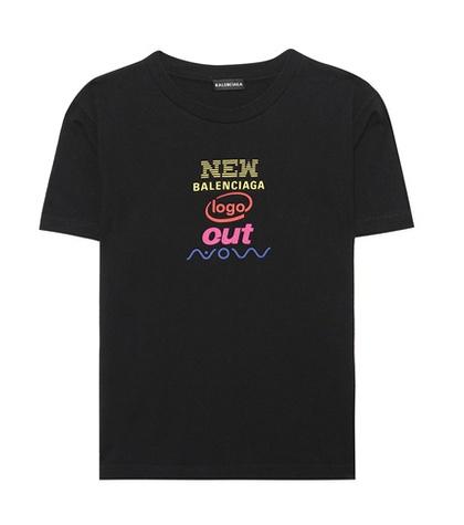 Alexander Mcqueen Kids' Printed Cotton T-shirt