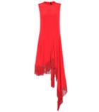 Calvin Klein 205w39nyc Asymmetric Silk Satin Dress