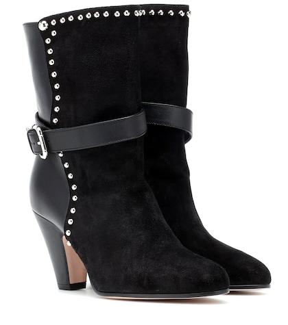 Redvalentino Red (v) Embellished Suede Ankle Boots