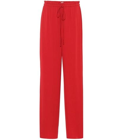The Row Stretch-silk Trackpants