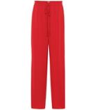 The Row Stretch-silk Trackpants