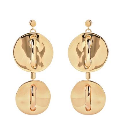 Chlo Tiered Disc Earrings