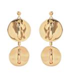 Chlo Tiered Disc Earrings