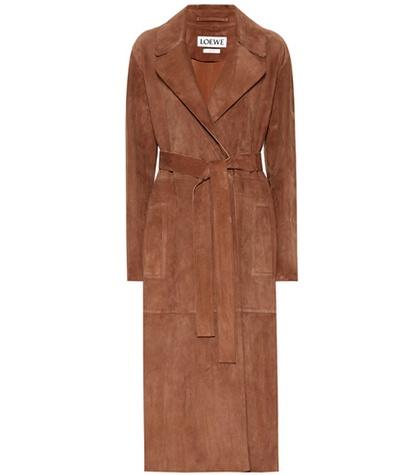 Giambattista Valli Suede Coat