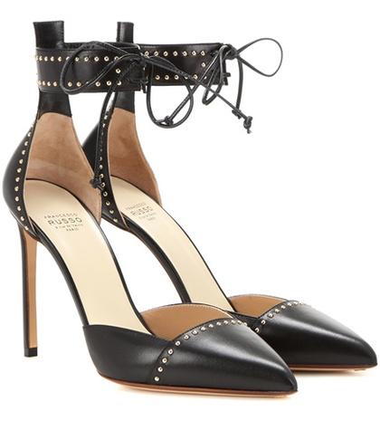 Stella Mccartney Embellished Leather Pumps