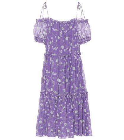 Ulla Johnson Sierra Floral-printed Silk Midi Dress