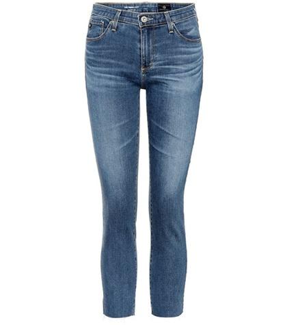 Ag Jeans Cotton Cropped Jeans