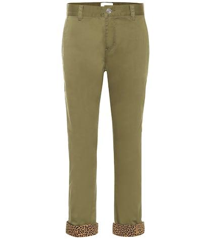 Off-white The Confidant Cotton-blend Pants