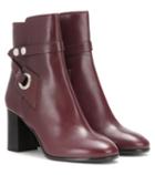 Isabel Marant Ashes Leather Ankle Boots