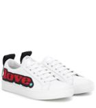 Marc Jacobs Love Embellished Empire Sneakers