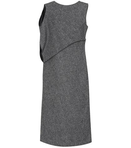 Maison Margiela Asymmetric Wool Dress