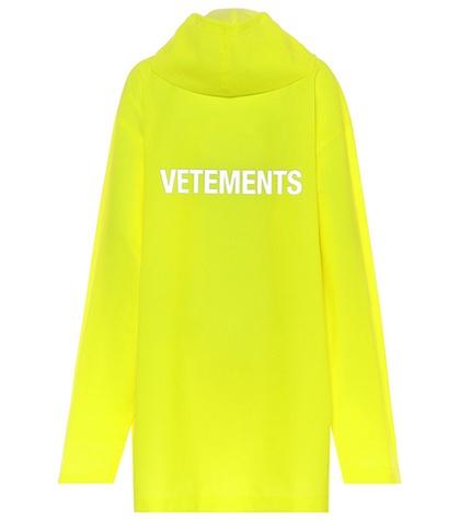 Vetements Printed Raincoat