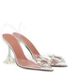 Amina Muaddi Begum Embellished Pvc Pumps