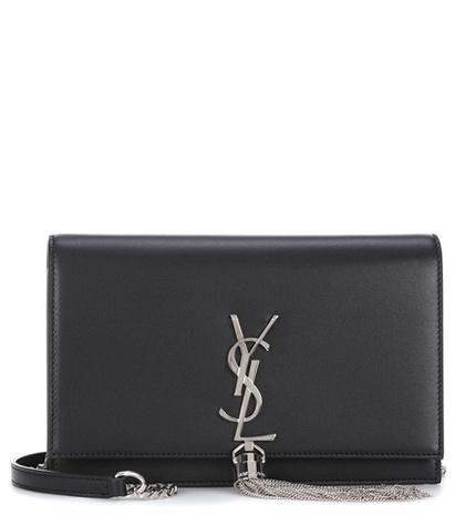 Saint Laurent Classic Kate Monogram Leather Shoulder Bag