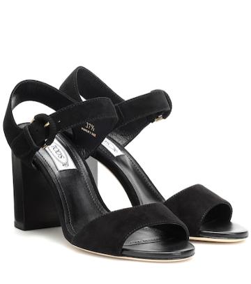 Gucci Kids Suede Sandals