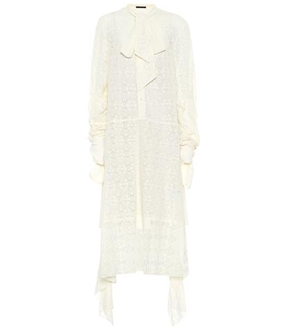 Rokh Cotton-blend Lace Dress