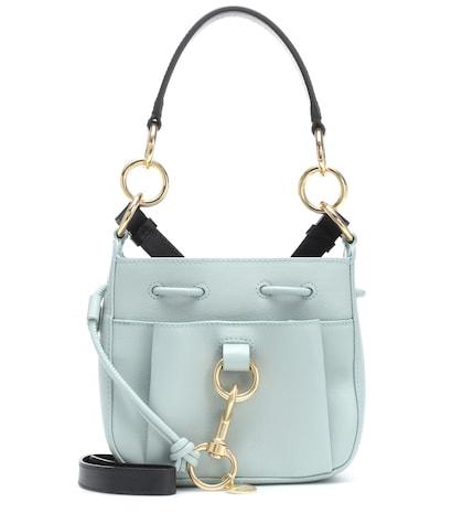 See By Chlo Tony Mini Leather Bucket Bag
