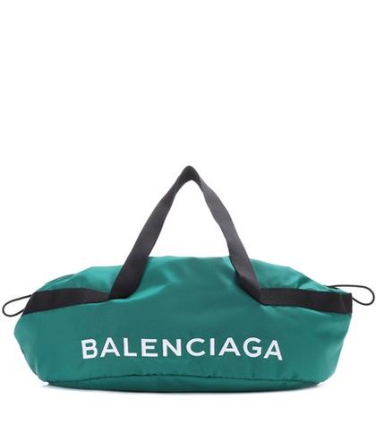 Balenciaga Embroidered Canvas Bag