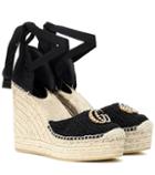 Diane Von Furstenberg Crochet Wedge Espadrilles