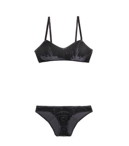 Michael Kors Collection Genevieve Velvet Bikini
