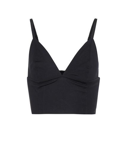 T By Alexander Wang Stretch Cropped Top