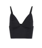 T By Alexander Wang Stretch Cropped Top