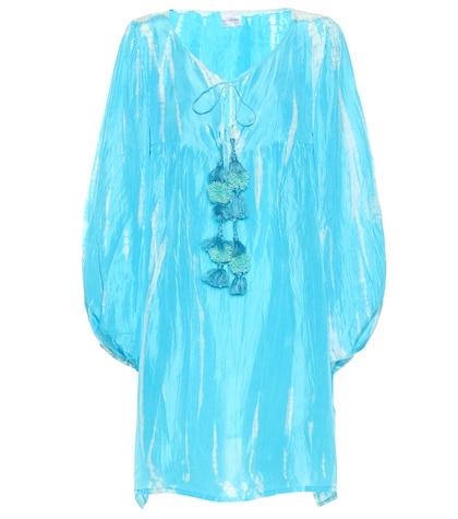 Anna Kosturova Exclusive To Mytheresa – Tie-dye Silk Dress