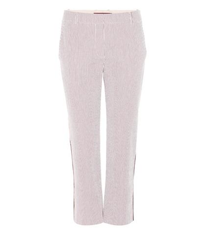 Sies Marjan Cropped Cotton Trousers
