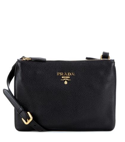 Prada Daino Small Leather Cross-body Bag