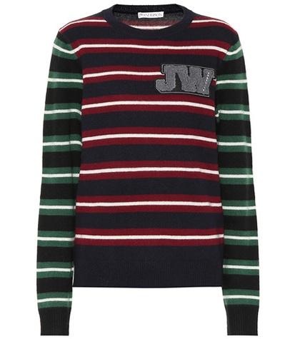 Alexandre Vauthier Striped Wool Sweater