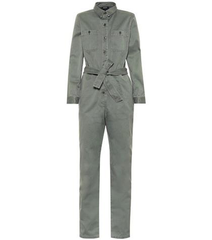 A.p.c. Zucca Cotton Gabardine Jumpsuit