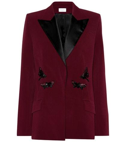 Roksanda Embellished Crêpe Blazer