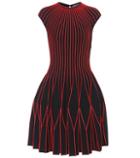 Alexander Mcqueen Knitted Wool-blend Dress