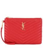 Christian Louboutin Monogram Leather Pouch