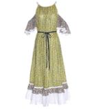 Three Graces London Printed Cotton Dress