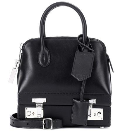 Calvin Klein 205w39nyc Mini Bugatti Leather Tote
