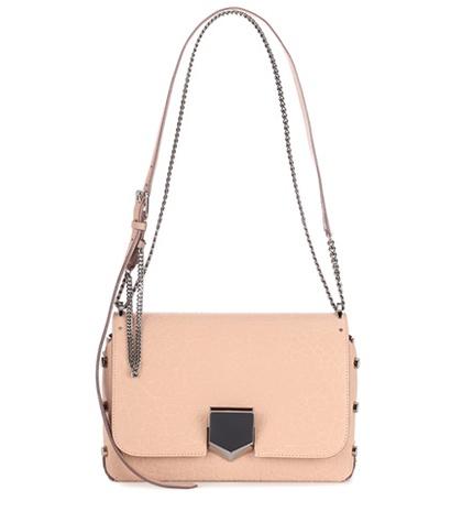 Jimmy Choo Locket City Leather Shoulder Bag