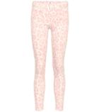 Inuikii Leopard Mid-rise Skinny Jeans