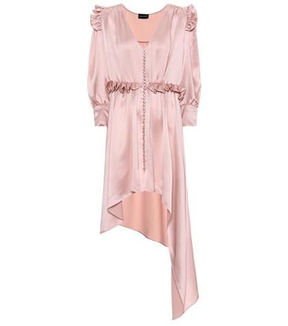 Magda Butrym Tarragona Satin Silk Dress